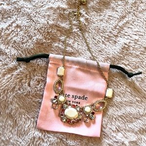 BNWOT Kate Spade garden bed gems necklace